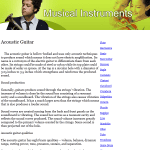 instruments