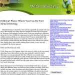 metal-detecting