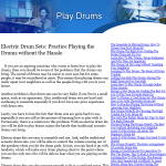 play-drums