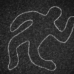 chalk outline