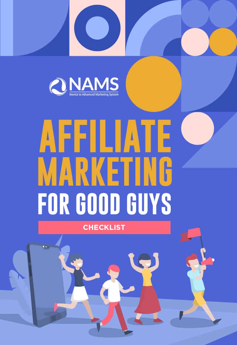Affiliate Marketing for Good Guys-Checklist