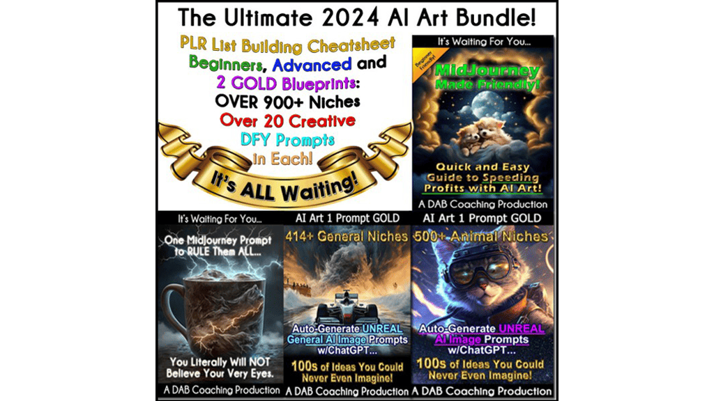 The Ultimate 2024 AI Art Bundle