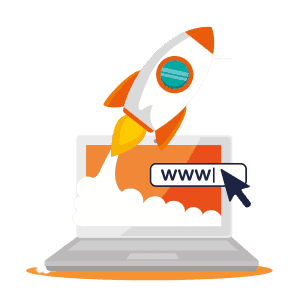 laptop-with-arrow-pointer-mouse-cursor